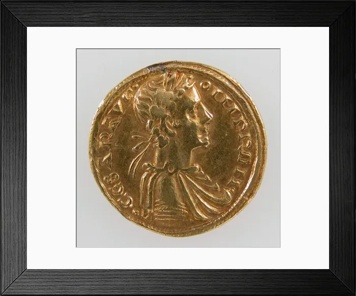 Framed Print : Augustalisof Frederick II Hohenstaufen (r. 1215-50), Italian, 1230-50 Framed Print : Augustalisof Frederick II Hohenstaufen (r. 1215-50), Italian, 1230-50
