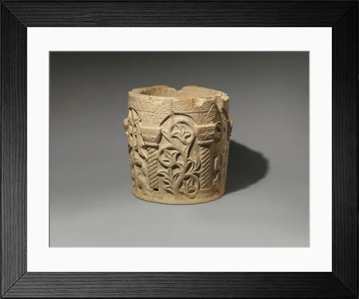 Framed Print : Wellhead, Italian (Veneto or Venetian), 11th-12th century (?). Creator: Unknown Framed Print : Wellhead, Italian (Veneto or Venetian), 11th-12th century (?). Creator: Unknown