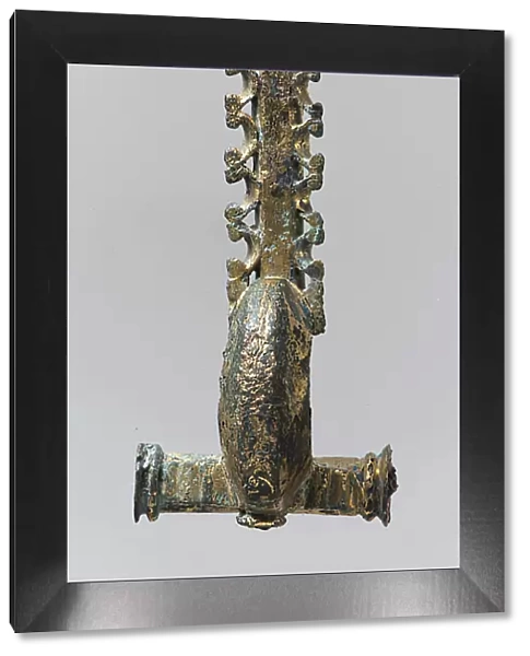 Crossbow Brooch, Late Roman, 4th century. Creator: Unknown