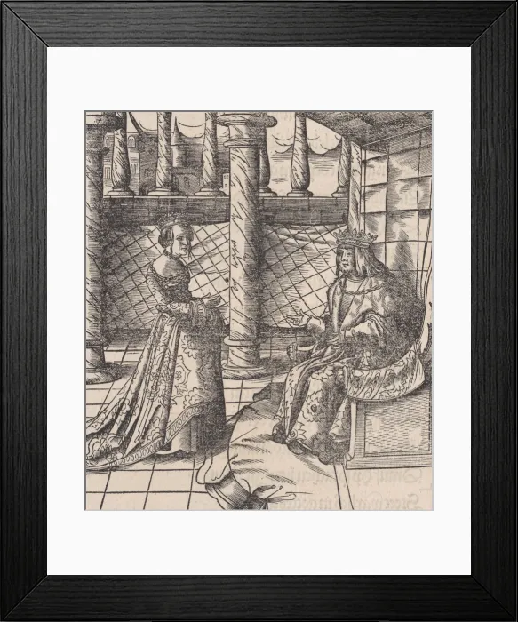 Framed Print : Theuerdank, 1519. Creator: Unknown Framed Print : Theuerdank, 1519. Creator: Unknown