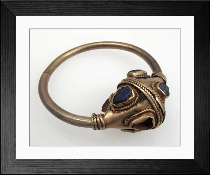 Framed Print : Bracelet, East Germanic, 7th century. Creator: Unknown Framed Print : Bracelet, East Germanic, 7th century. Creator: Unknown