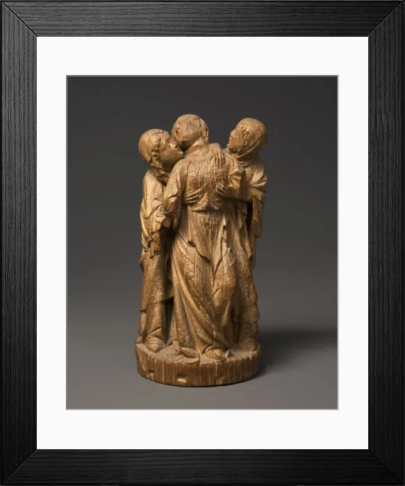 Framed Print : The Three Maries, French, late 14th century. Creator: Unknown Framed Print : The Three Maries, French, late 14th century. Creator: Unknown