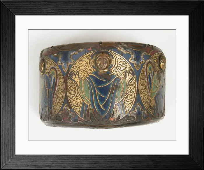 Framed Print : Band, French, early 13th century. Creator: Unknown Framed Print : Band, French, early 13th century. Creator: Unknown