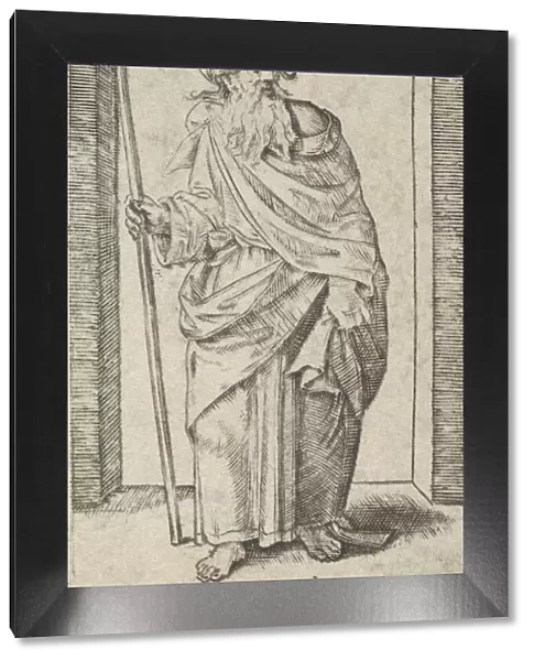 Saint Matthias, ca. 1500-1534. Creator: Marcantonio Raimondi