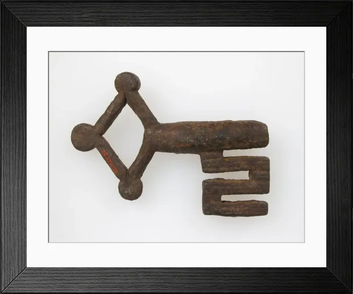 Framed Print : Key, French (?), 13th century (?). Creator: Unknown