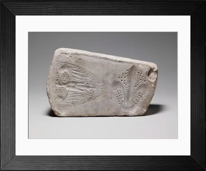 Framed Print : Matrices, Cast, French or German, 13th century. Creator: Unknown Framed Print : Matrices, Cast, French or German, 13th century. Creator: Unknown