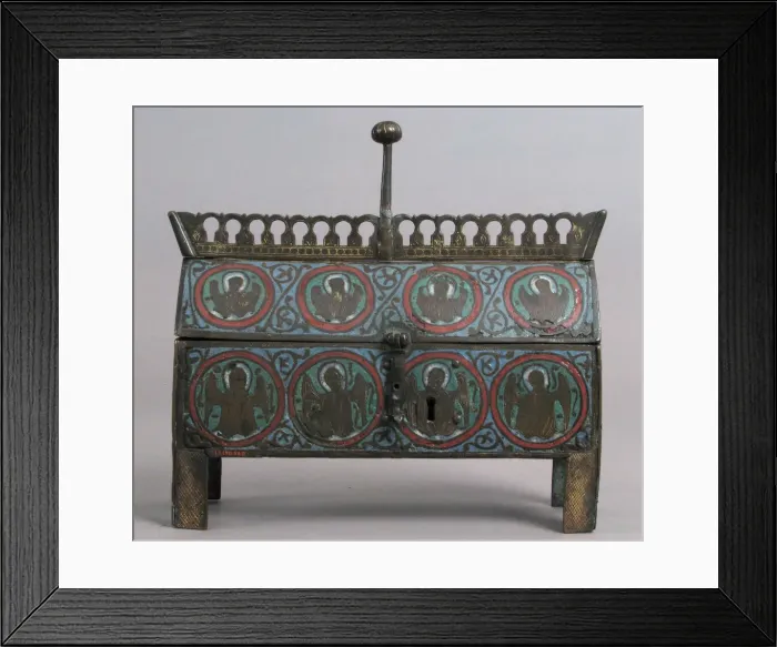 Framed Print : Chasse, French, 13th century. Creator: Unknown Framed Print : Chasse, French, 13th century. Creator: Unknown
