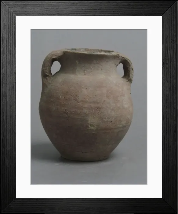 Framed Print : Vessel, Coptic, 4th-7th century. Creator: Unknown Framed Print : Vessel, Coptic, 4th-7th century. Creator: Unknown