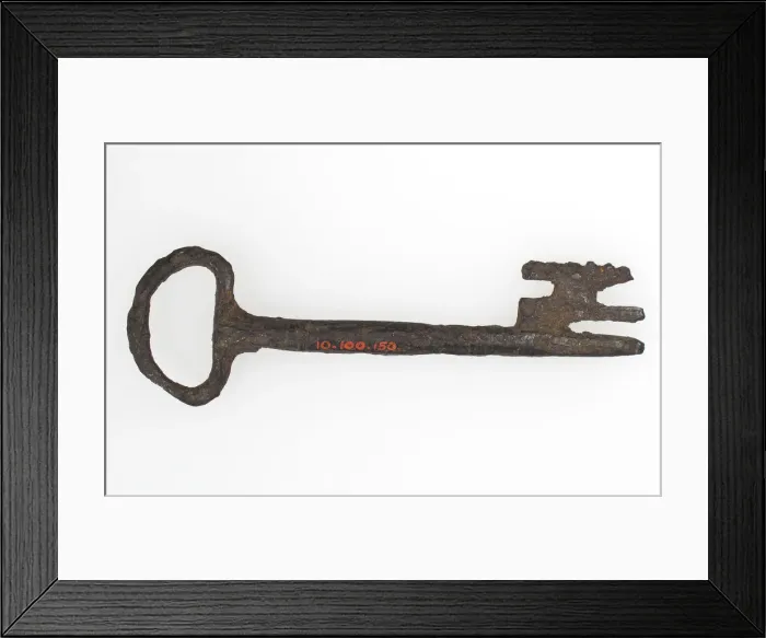 Framed Print : Key, European, 15th-16th century. Creator: Unknown Framed Print : Key, European, 15th-16th century. Creator: Unknown