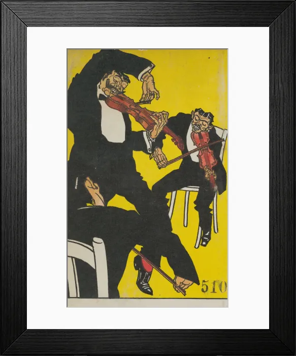 Framed Print : Between 3 and 4 in the Morning! (Zwischen 3 und 4 Uhr Fruh!), 1911. Creator: Moritz Jung Framed Print : Between 3 and 4 in the Morning! (Zwischen 3 und 4 Uhr Fruh!), 1911. Creator: Moritz Jung