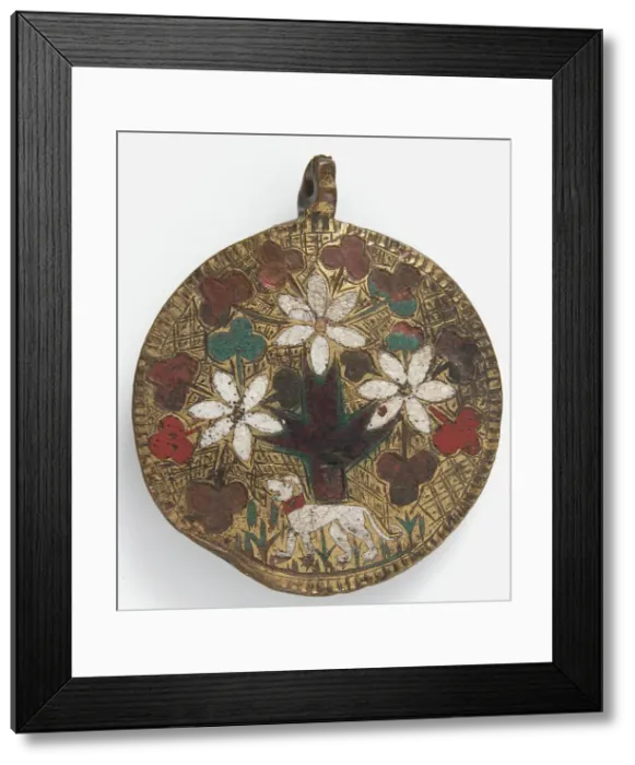 Framed Print : Pendant, French, 14th century. Creator: Unknown Framed Print : Pendant, French, 14th century. Creator: Unknown