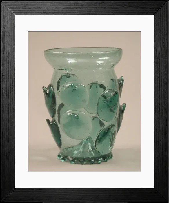 Framed Print : Beaker, German, 15th century. Creator: Unknown Framed Print : Beaker, German, 15th century. Creator: Unknown