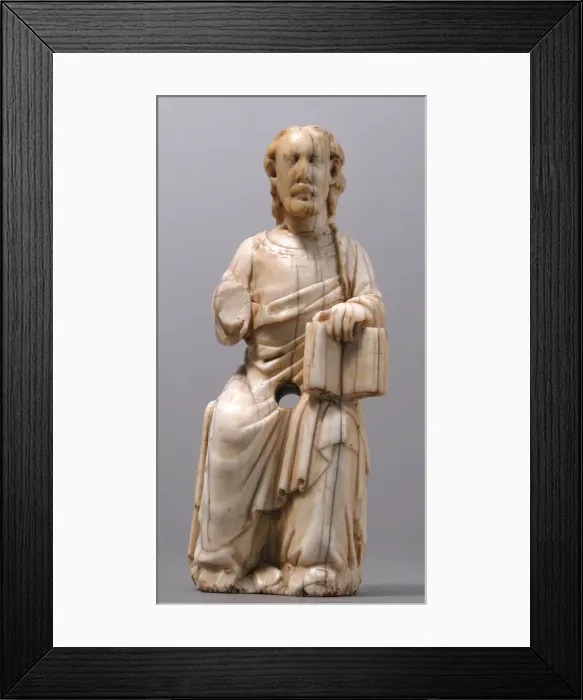Framed Print : Christ Enthroned, French, ca. 1230. Creator: Unknown
