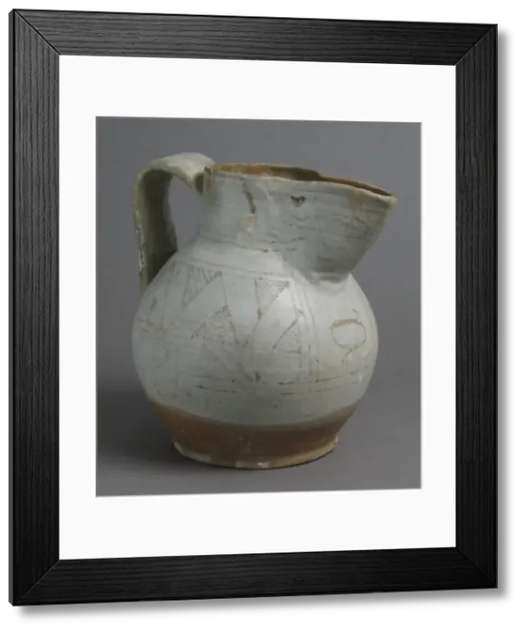 Framed Print : Jug, Italian, ca. 1400. Creator: Unknown Framed Print : Jug, Italian, ca. 1400. Creator: Unknown