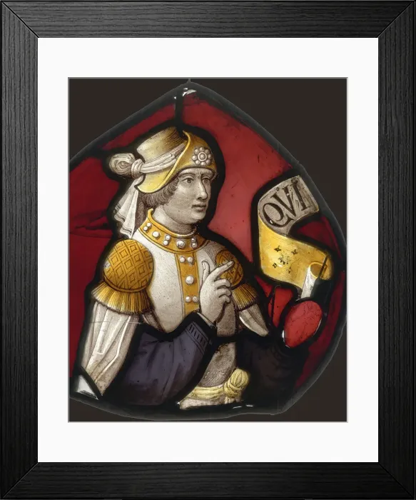 Framed Print : Panel, German or South Netherlandish, 15th century. Creator: Unknown Framed Print : Panel, German or South Netherlandish, 15th century. Creator: Unknown