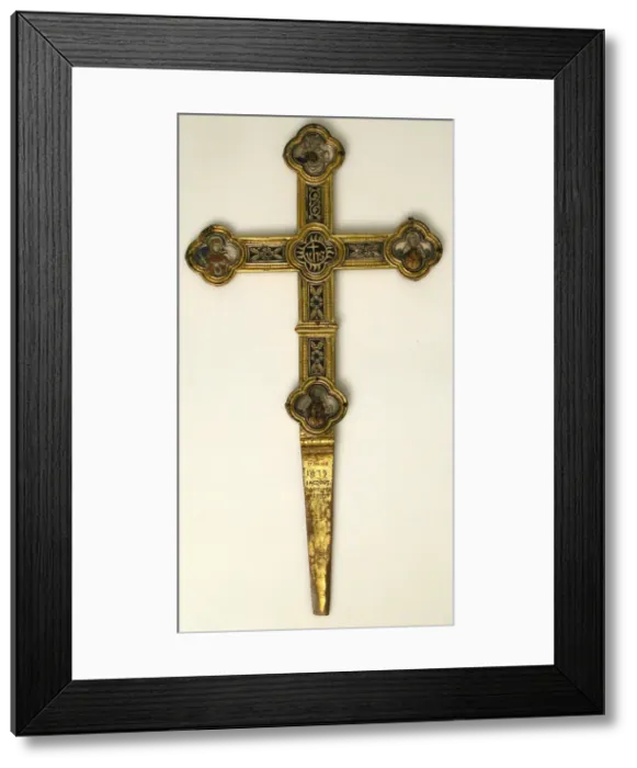 Framed Print : Processional Cross, Italian, 1479. Creator: Unknown Framed Print : Processional Cross, Italian, 1479. Creator: Unknown