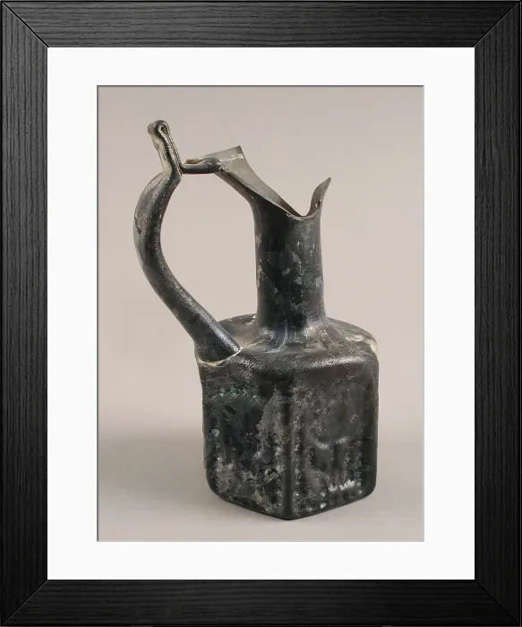 Framed Print : Jug, Jewish, 6th-7th century. Creator: Unknown Framed Print : Jug, Jewish, 6th-7th century. Creator: Unknown