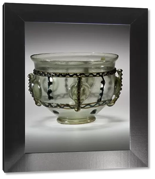 Glass Bowl, Late Roman, 375-425. Creator: Unknown