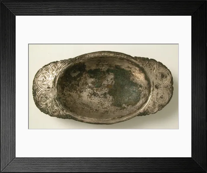 Framed Print : Dish, Late Roman, 4th-5th century. Creator: Unknown Framed Print : Dish, Late Roman, 4th-5th century. Creator: Unknown