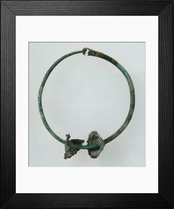 Framed Print : Earring, Late Roman, 4th century. Creator: Unknown Framed Print : Earring, Late Roman, 4th century. Creator: Unknown