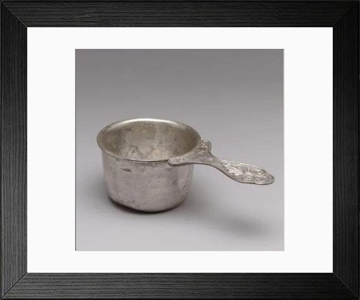 Framed Print : Silver Patera (Saucepan-Shaped Vessel), Late Roman, 200-300. Creator: Unknown Framed Print : Silver Patera (Saucepan-Shaped Vessel), Late Roman, 200-300. Creator: Unknown