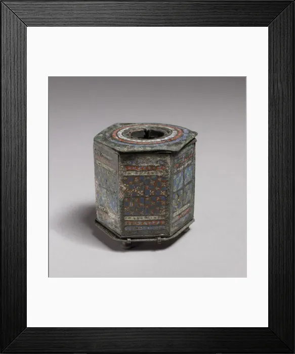 Framed Print : Six-Sided Pyx, Late Roman, 3rd century. Creator: Unknown Framed Print : Six-Sided Pyx, Late Roman, 3rd century. Creator: Unknown