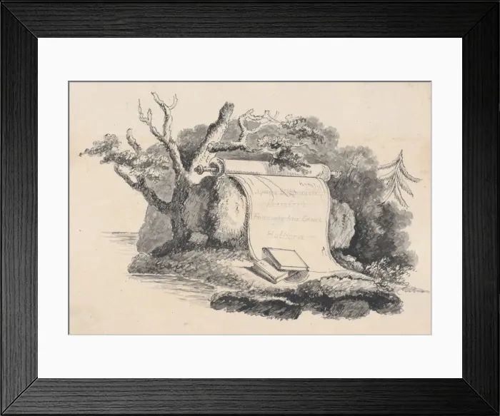 Framed Print : Trade Card for Squire and Warwick, Printers, 18th century. Creator: Anon Framed Print : Trade Card for Squire and Warwick, Printers, 18th century. Creator: Anon