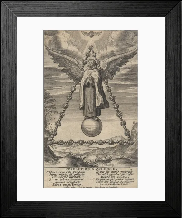 Framed Print : Perfectionis Ascensio, from The Life of Saint John of the Cross, 1622-24 Framed Print : Perfectionis Ascensio, from The Life of Saint John of the Cross, 1622-24