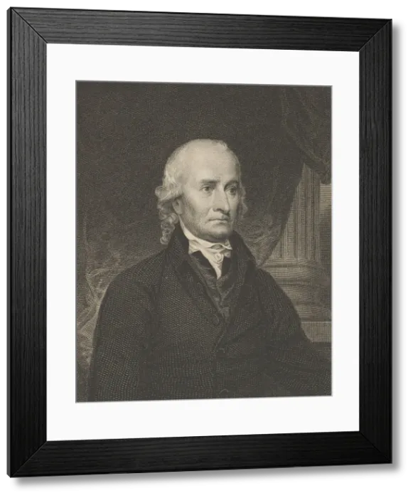 Framed Print : Hugh Williamson, M. D. L. L. D. (1735-1819), 1821. Creator: Asher Brown Durand Framed Print : Hugh Williamson, M. D. L. L. D. (1735-1819), 1821. Creator: Asher Brown Durand