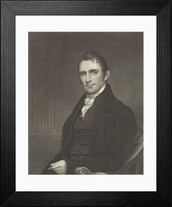 Framed Print : Rev. John Brodhead Romeyn, D. D. May 1, 1820. May 1, 1820. Creator: Asher Brown Durand Framed Print : Rev. John Brodhead Romeyn, D. D. May 1, 1820. May 1, 1820. Creator: Asher Brown Durand