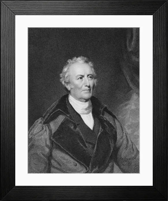 Framed Print : John Trumbull, 1833. Creator: Asher Brown Durand Framed Print : John Trumbull, 1833. Creator: Asher Brown Durand