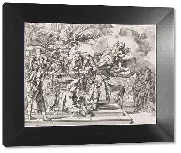 The sacrifice of Iphigenia, 1650-1700. Creator: Attributed to Arnold van Westerhout
