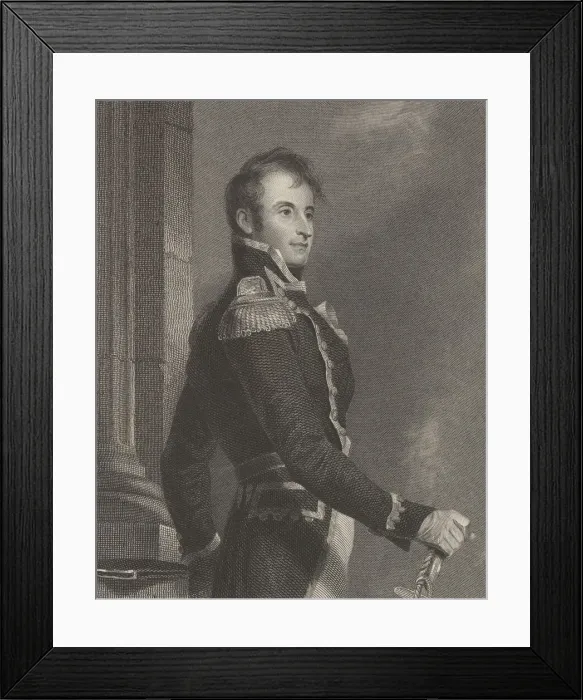 Framed Print : Stephen Decatur, 1835. Creator: Asher Brown Durand Framed Print : Stephen Decatur, 1835. Creator: Asher Brown Durand