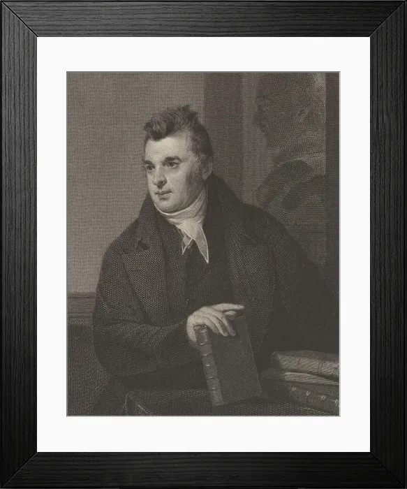 Framed Print : David Hosack, M. D. F. R. S. 1834. Creator: Asher Brown Durand Framed Print : David Hosack, M. D. F. R. S. 1834. Creator: Asher Brown Durand