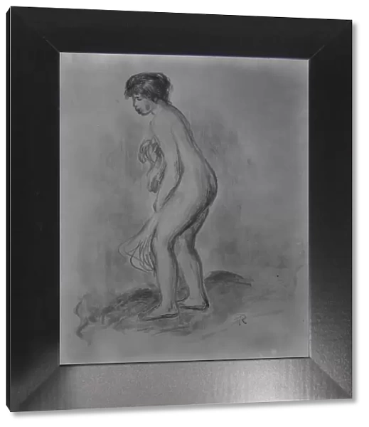 Standing Bather, 1896. Creator: Pierre-Auguste Renoir