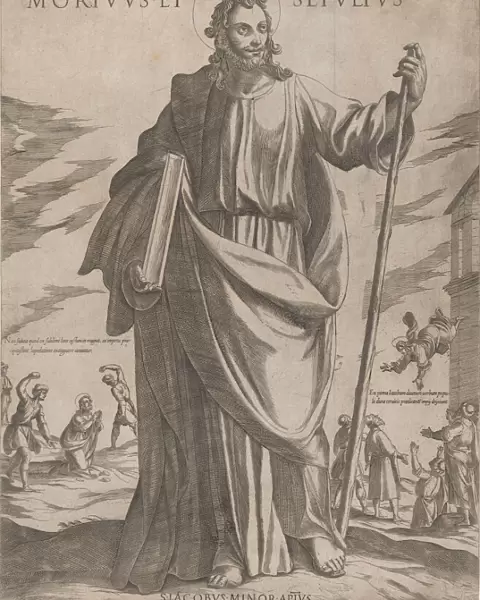 St. James Minor, from Christ, Mary and the Apostles, ca. 1590-ca. 1610
