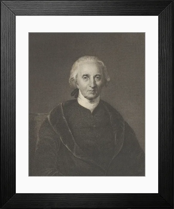 Framed Print : Charles Carroll of Carrollton, 1835. Creator: Asher Brown Durand Framed Print : Charles Carroll of Carrollton, 1835. Creator: Asher Brown Durand