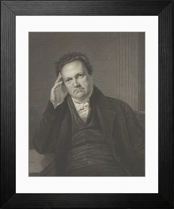 Framed Print : Dewitt Clinton, 1834. Creator: Asher Brown Durand Framed Print : Dewitt Clinton, 1834. Creator: Asher Brown Durand