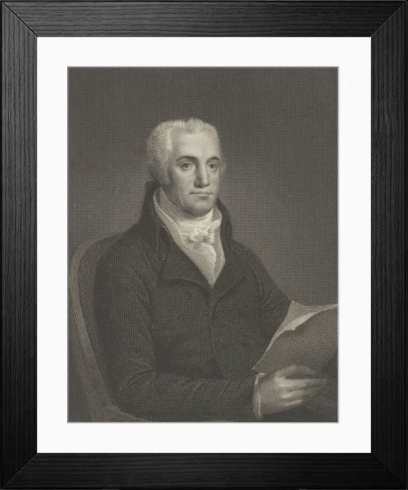 Framed Print : Joel Barlow, 1835. Creator: Asher Brown Durand Framed Print : Joel Barlow, 1835. Creator: Asher Brown Durand
