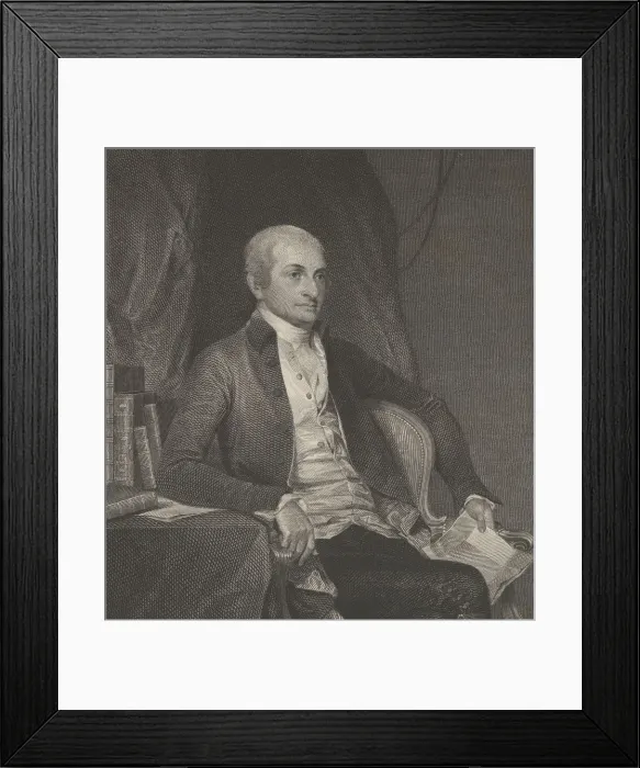 Framed Print : John Jay, 1834. Creator: Asher Brown Durand Framed Print : John Jay, 1834. Creator: Asher Brown Durand