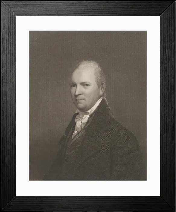 Framed Print : John M. Mason, D. D. S. T. P. (1770-1829), 1822. Creator: Asher Brown Durand Framed Print : John M. Mason, D. D. S. T. P. (1770-1829), 1822. Creator: Asher Brown Durand