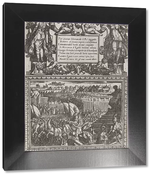 Plate 17: Illustration to Canto XVII, from Torquato Tassos Gerusalemme liberata... ca