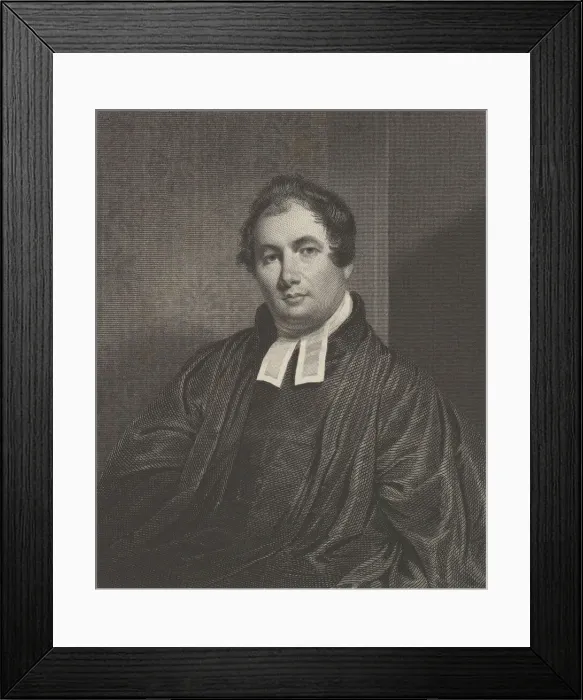 Framed Print : Rev. William Buell Sprague, 1834. Creator: Asher Brown Durand