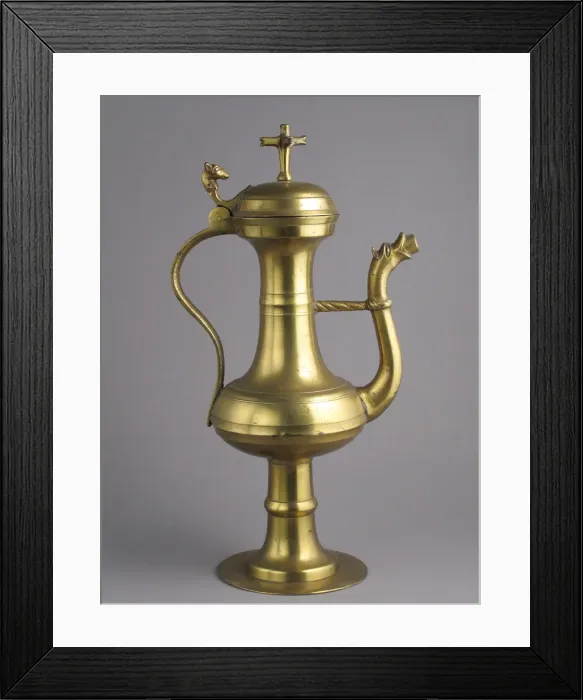 Framed Print : Ewer, German, 15th century. Creator: Unknown Framed Print : Ewer, German, 15th century. Creator: Unknown