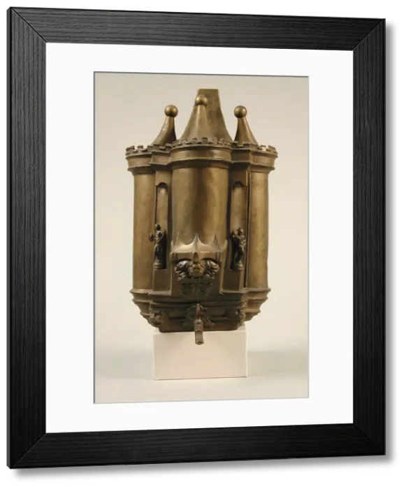 Framed Print : Cistern or Fountain, German, early 20th century (original dated 15th century) Framed Print : Cistern or Fountain, German, early 20th century (original dated 15th century)
