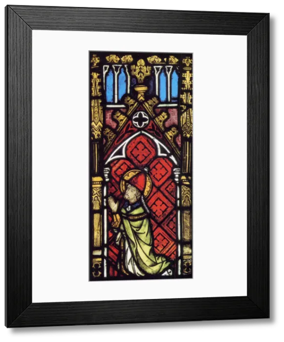Framed Print : Christ Presenting the Keys to Saint Peter, German, ca. 1315-20. Creator: Unknown Framed Print : Christ Presenting the Keys to Saint Peter, German, ca. 1315-20. Creator: Unknown