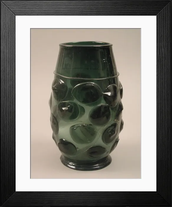 Framed Print : Beaker, German, mid-16th century. Creator: Unknown Framed Print : Beaker, German, mid-16th century. Creator: Unknown