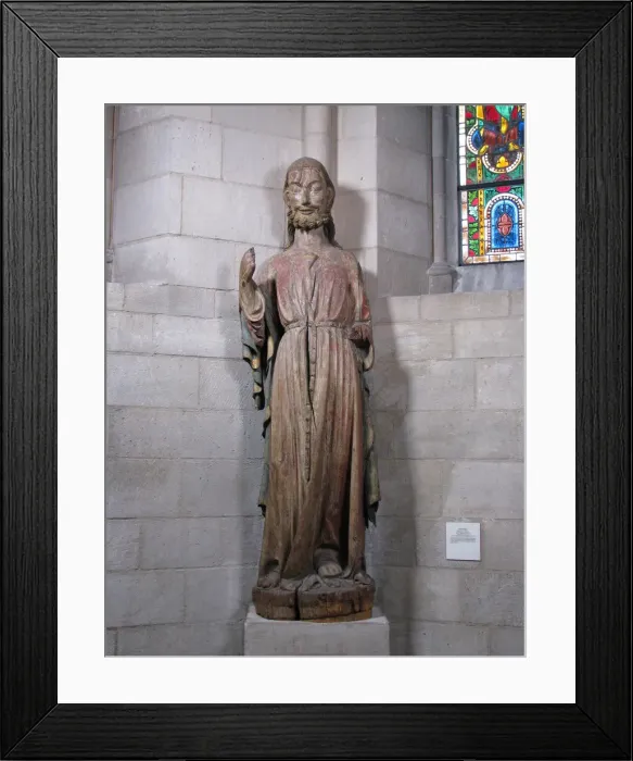 Framed Print : Saint James the Lesser, German, 13th century. Creator: Unknown Framed Print : Saint James the Lesser, German, 13th century. Creator: Unknown