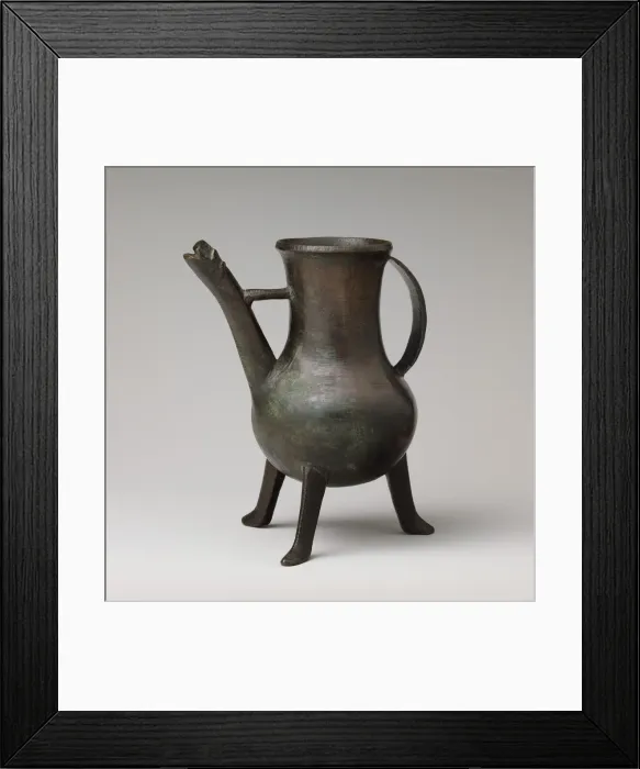 Framed Print : Vessel, German (?), 14th century. Creator: Unknown Framed Print : Vessel, German (?), 14th century. Creator: Unknown