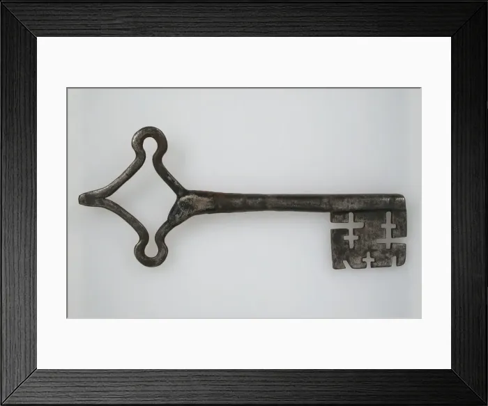 Framed Print : Key, German, 14th century. Creator: Unknown Framed Print : Key, German, 14th century. Creator: Unknown